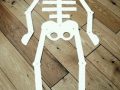 ¿Cómo hacer un esqueleto humano?